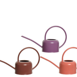 Arrosoir rond acier galvanise mat - Décoration - Jardi Pradel - Jardinerie à Bagnères de Luchon