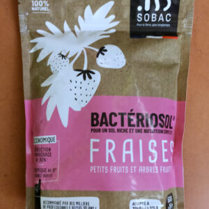 Fertilisant Fraises Petits fruits - Bactériosol Sobac - 500g