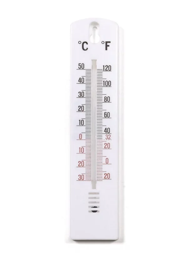 Thermometre 10009 plastique 20cm blanc Instant Nature - Jardi Pradel jardinerie et fleuriste à Bagnères de Luchon (31)