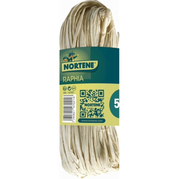 raphia naturel 50g nortene - Jardi Pradel jardinerie et fleuriste à Bagnères de Luchon (31)