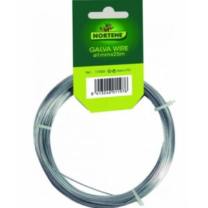 Fil de fer galvanisé galva wire 1mm 25m Nortene - Jardi Pradel jardinerie et fleuriste à Bagnères de Luchon (31)