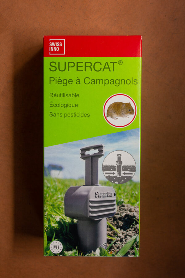 Supercat - Piège à Campagnols Swiss Inno (2) - Jardi Pradel jardinerie et fleuriste à Bagnères de Luchon (31)