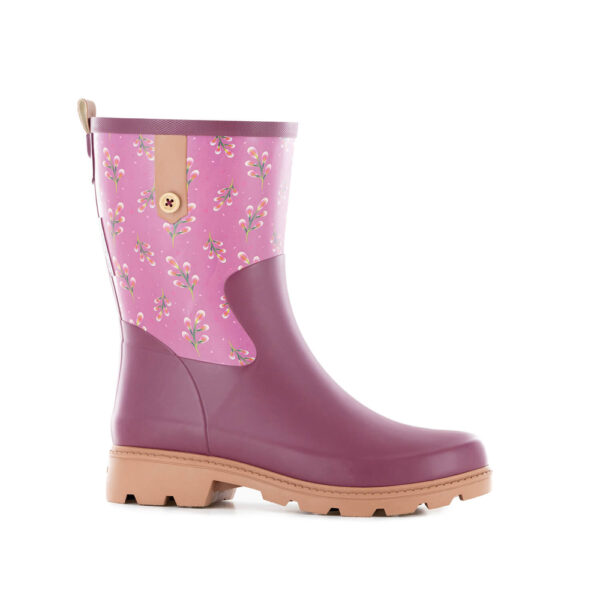Demi botte Bella rose Blackfox - Chaussant - Equipement du jardinier - Jardi Pradel