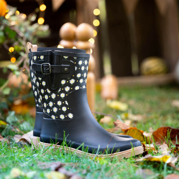 Demi botte Theana noir Blackfox 2 - Chaussant - Equipement du jardinier - Jardi Pradel