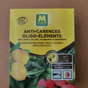 Anti-carences oligo-elements 150g - Masso Garden (5) - Produits - Jardi Pradel - Jardinerie et fleuriste à Bagnères-de-Luchon (31)