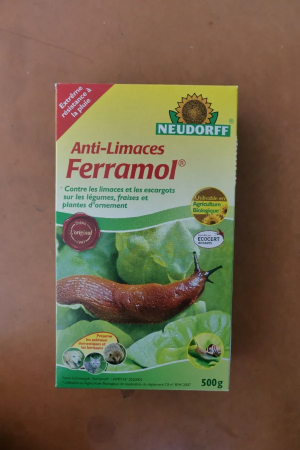 Anti-limaces Ferramol 500g - Neudorff (5) - Produits - Jardi Pradel - Jardinerie et fleuriste à Bagnères-de-Luchon (31)