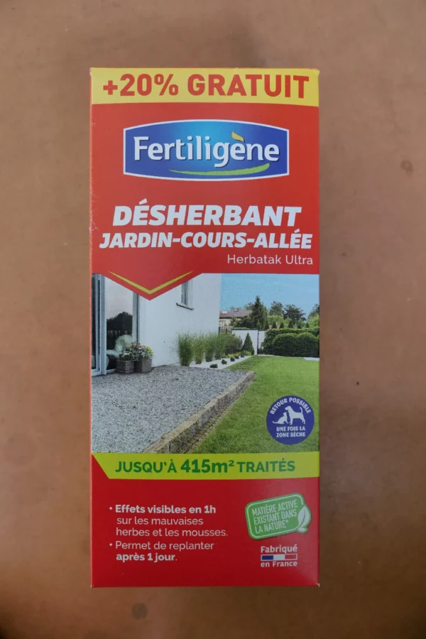 Désherbant jardin cours allée 960ml - Fertiligène (3) - Produits - Jardi Pradel - Jardinerie et fleuriste à Bagnères-de-Luchon (31)