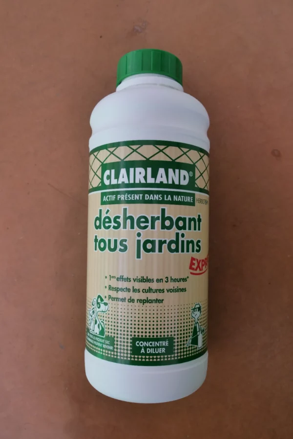 Désherbant jardins à diluer 960ml - Clairland (3) - Produits - Jardi Pradel - Jardinerie et fleuriste à Bagnères-de-Luchon (31)