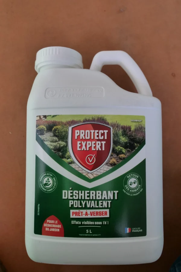 Désherbant polyvalent pret à verser 5L -Protect expert (3) - Produits - Jardi Pradel - Jardinerie et fleuriste à Bagnères-de-Luchon (31)