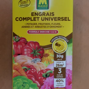Engrais complet universel 800g - Masso Garden (1) - Produits - Jardi Pradel - Jardinerie et fleuriste à Bagnères-de-Luchon (31)