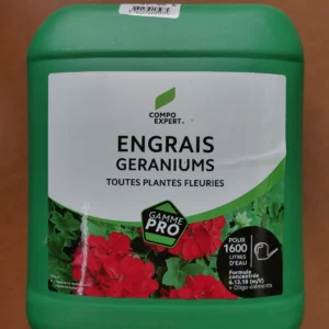 Engrais géraniums 5L - Compo expert (3) - Produits - Jardi Pradel - Jardinerie et fleuriste à Bagnères-de-Luchon (31)