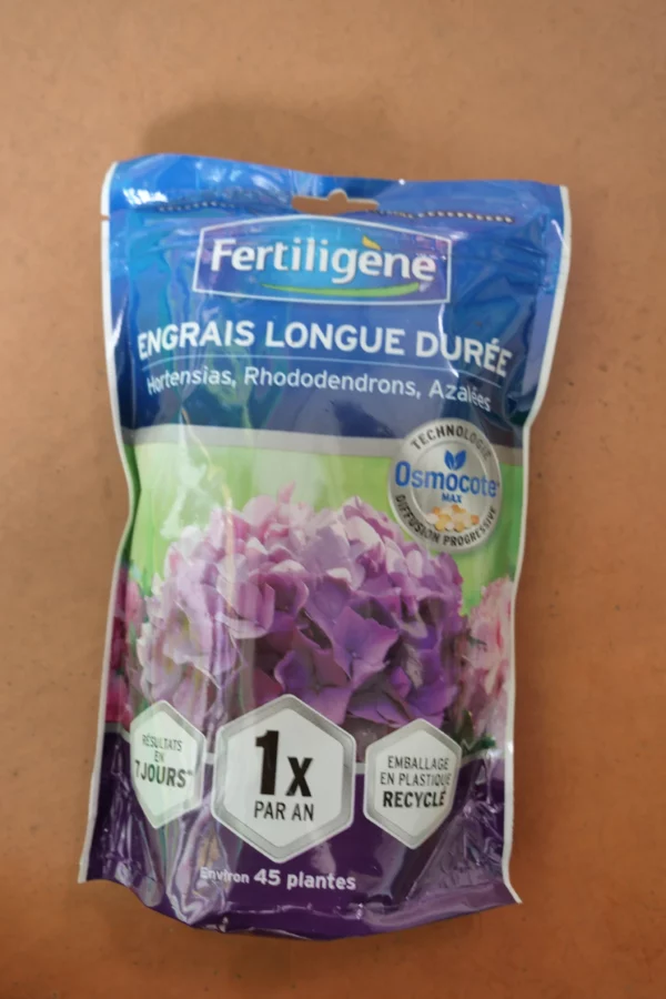 Engrais longue durée hortensias rhododendrons azalées 700g - Fertiligène (5) - Produits - Jardi Pradel - Jardinerie et fleuriste à Bagnères-de-Luchon (31)