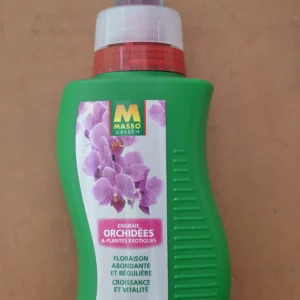 Engrais orchidées plantes exotiques 350ml - Masso Garden (3) - Produits - Jardi Pradel - Jardinerie et fleuriste à Bagnères-de-Luchon (31)