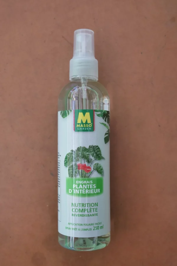 Engrais plantes intérieur nutrition complete 250ml - Masso Garden (4) - Produits - Jardi Pradel - Jardinerie et fleuriste à Bagnères-de-Luchon (31)