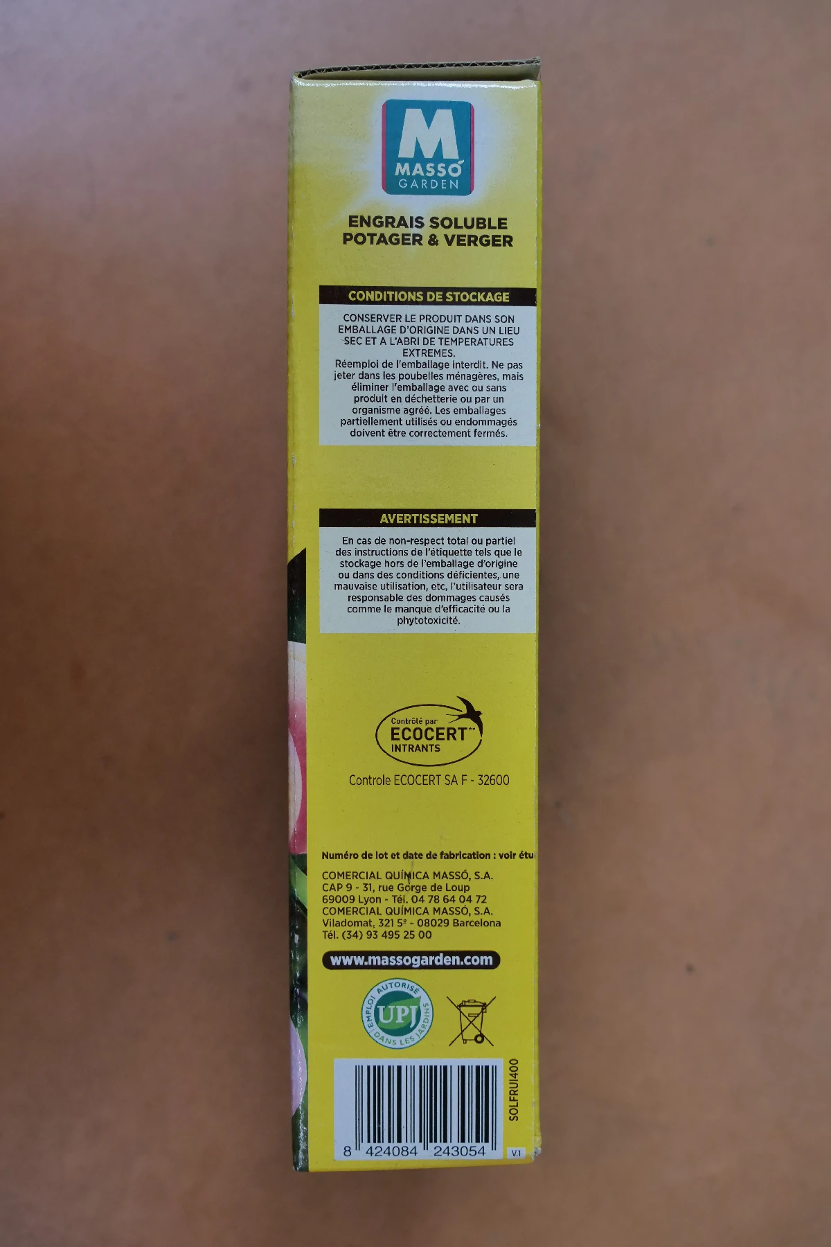 Engrais soluble potager verger 400g - Masso Garden (5) - Produits - Jardi Pradel - Jardinerie et fleuriste à Bagnères-de-Luchon (31)