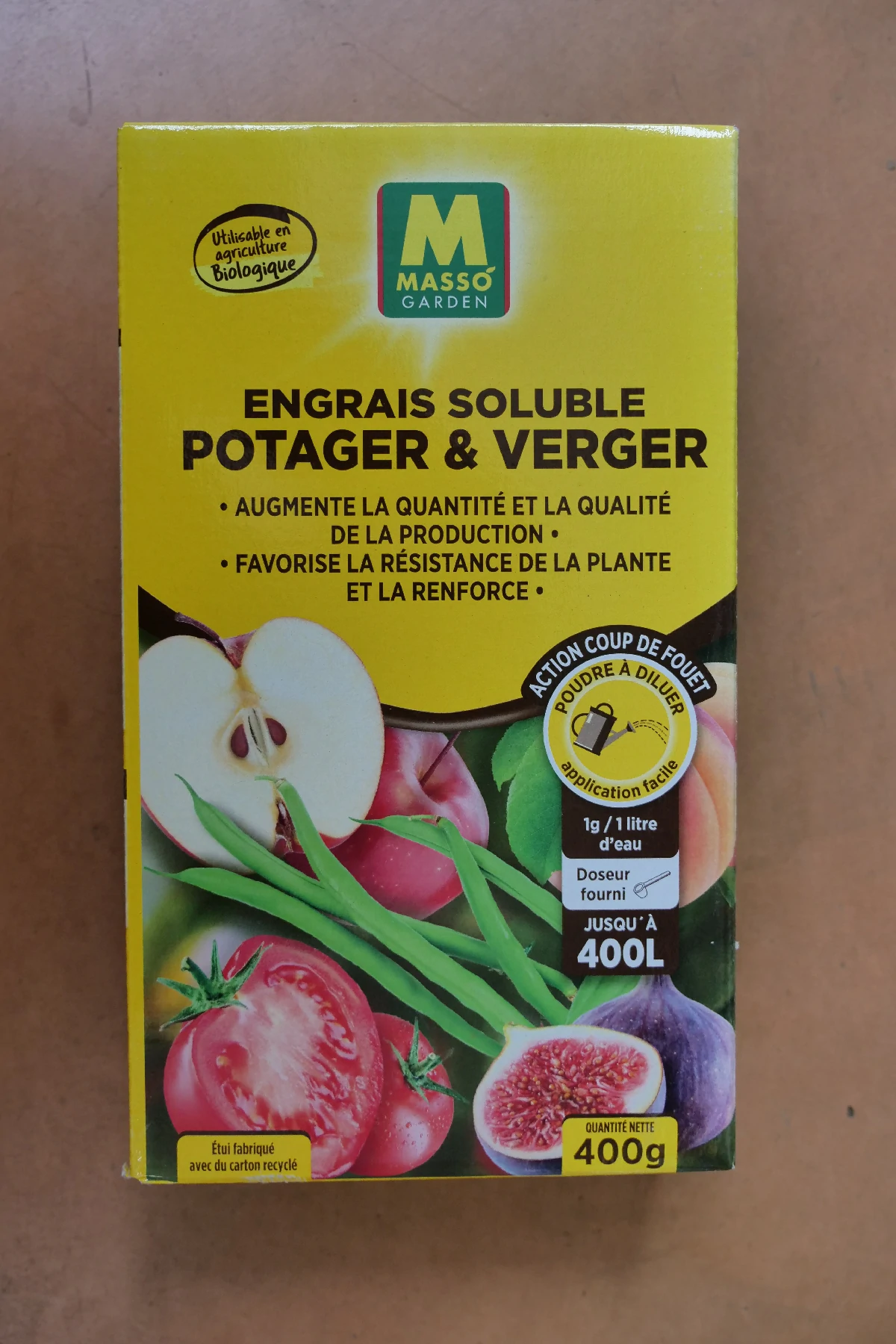 Engrais soluble potager verger 400g - Masso Garden (6) - Produits - Jardi Pradel - Jardinerie et fleuriste à Bagnères-de-Luchon (31)