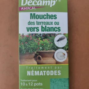 Mouches des terreaux vers blancs nématodes - Décamp radical (2) - Produits - Jardi Pradel - Jardinerie et fleuriste à Bagnères-de-Luchon (31)
