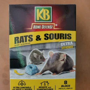 Raticide souricide blocs x8 - KB (5) - Produits - Jardi Pradel - Jardinerie et fleuriste à Bagnères-de-Luchon (31)