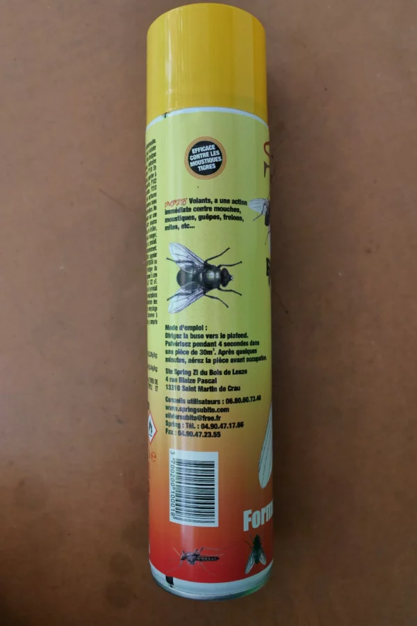 Spray mouches foudroyant 600ml - Subito – Image 2