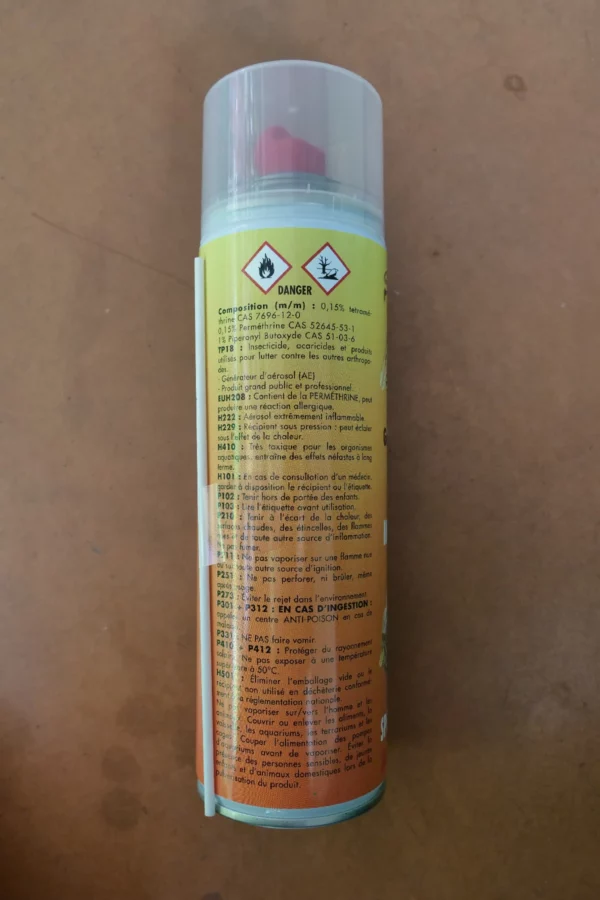 Mousse guêpes frelons choc 500ml - Subito – Image 3