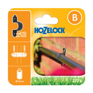Attache murale 13mm (x12) - Hozelock