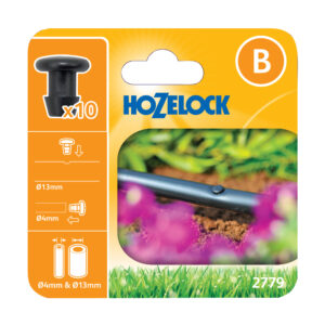 Bouchon obturateur et fin de ligne 4mm (x10) - Hozelock