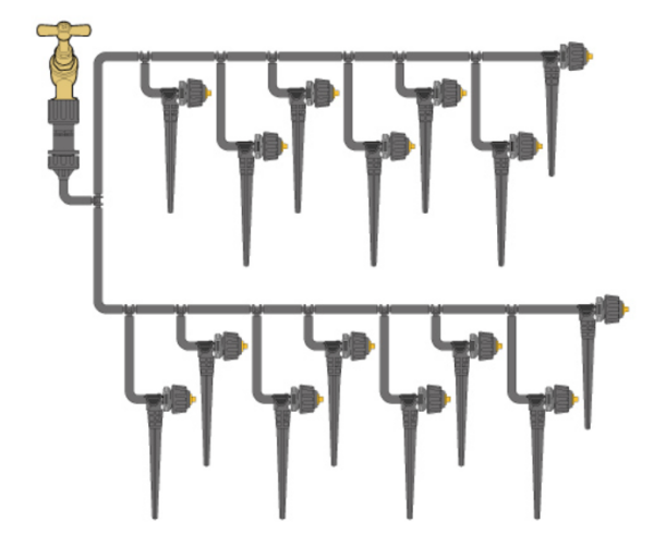 Kit micro irrigation Easy Drip 4mm - Hozelock – Image 5