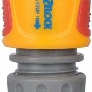 Raccord rapide Aquastop Soft Grip pour tuyau 19mm - Hozelock