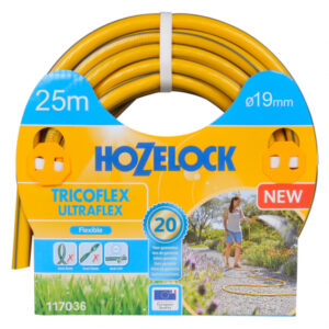 Tuyau arrosage Tricoflex Ultraflex anti-vrille 25m (15 et 19mm) - Hozelock