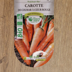 Carotte de Colmar à cœur rouge Bio