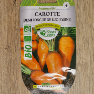 Carotte demi longue de Luc (Eysine) Bio
