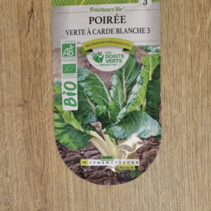 Poirée verte à carde blanche 3 Bio