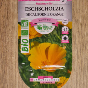 Eschscholzia de Californie orange Bio