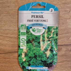 Persil frisé vert foncé Bio