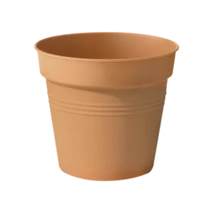 Pot beige en plastique 100% recyclé - Green Basics - Elho