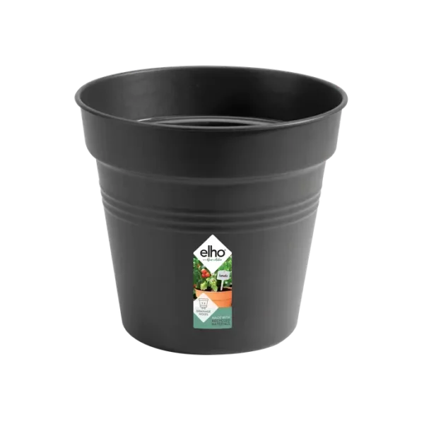 Pot noir en plastique 100% recyclé - Green Basics - Elho – Image 3