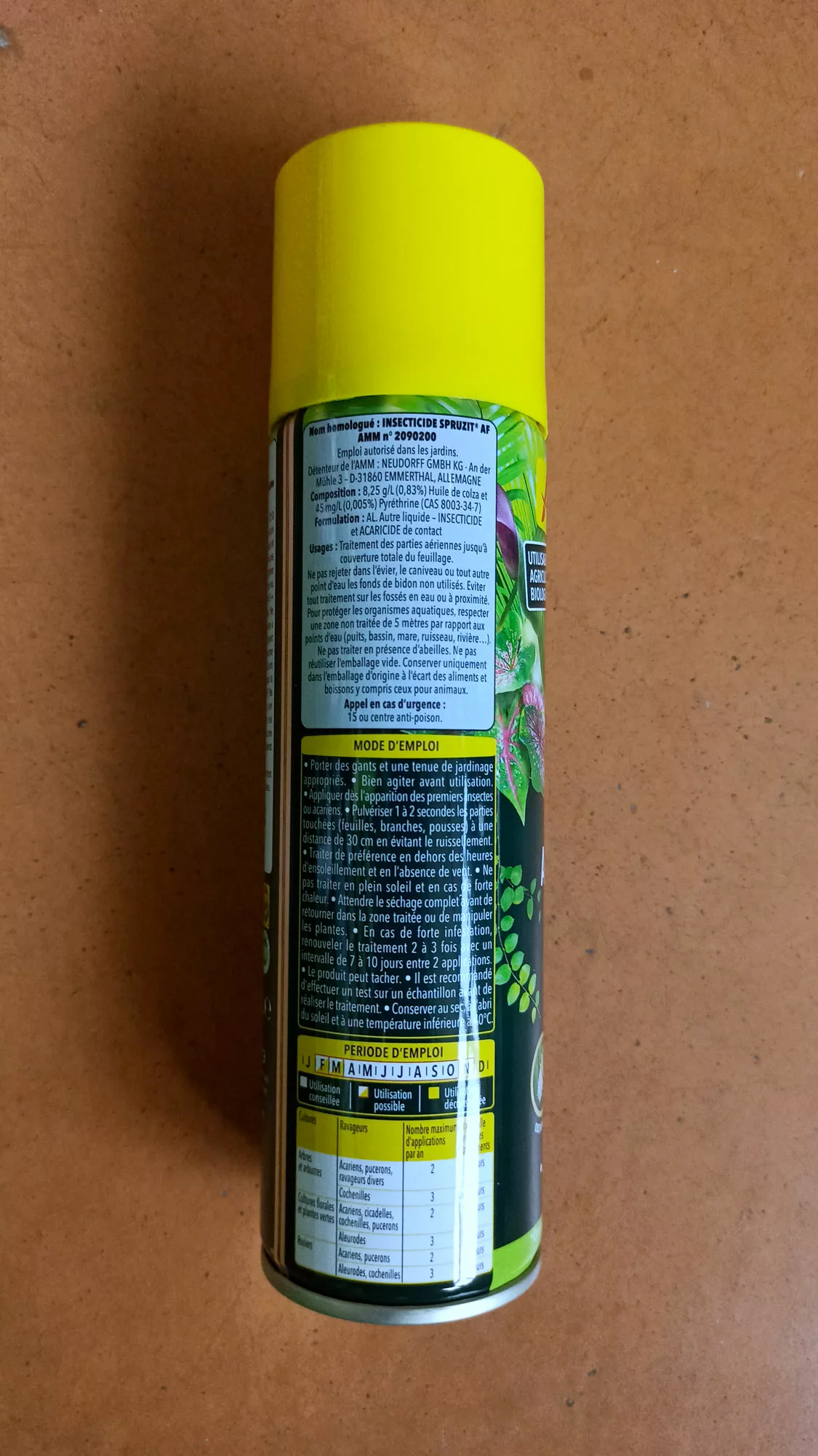 Anti-insectes et acariens bombe 200ml - Algoflash – Image 3