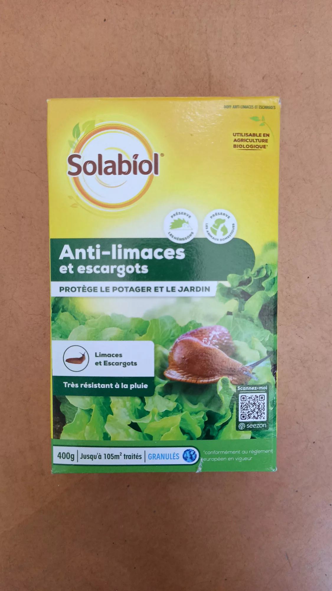 Anti limaces et escargots en granulés - Solabiol