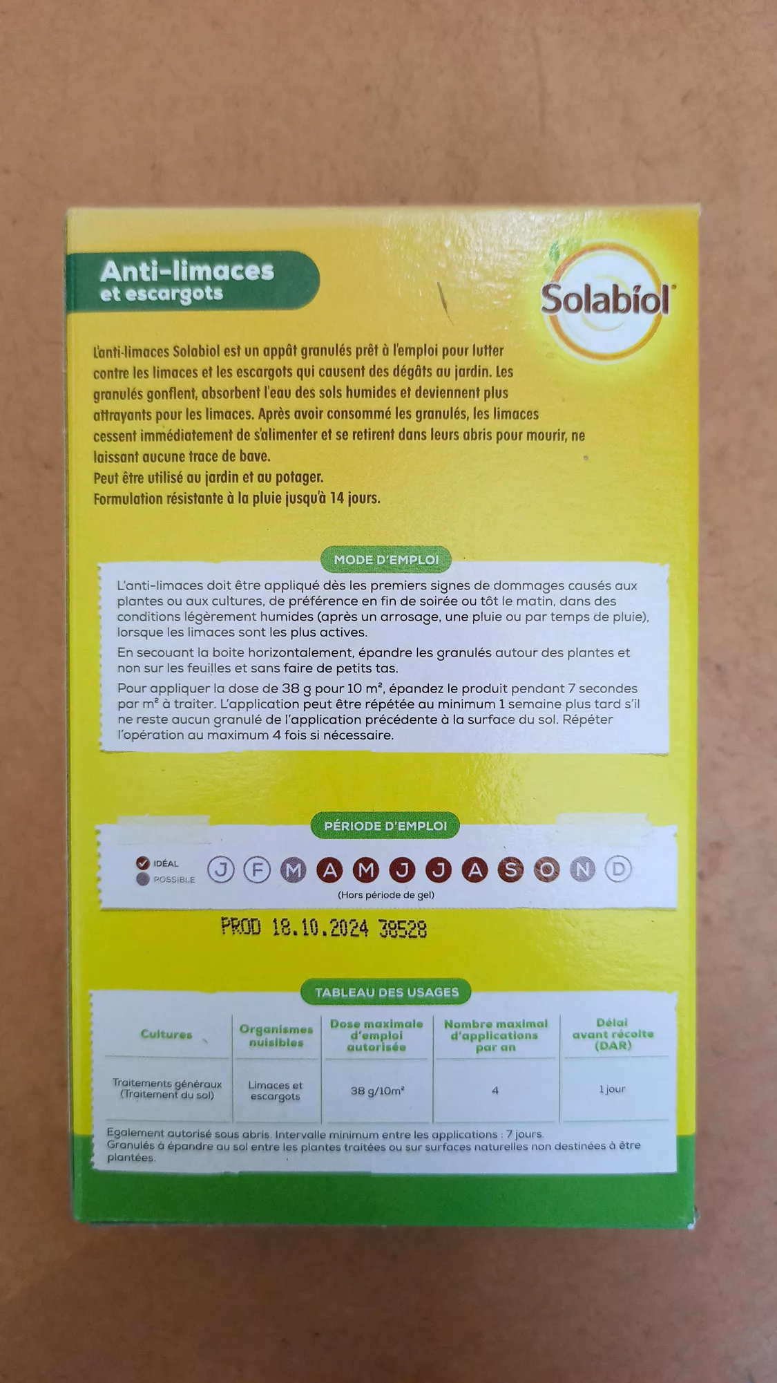 Anti limaces et escargots en granulés - Solabiol – Image 5