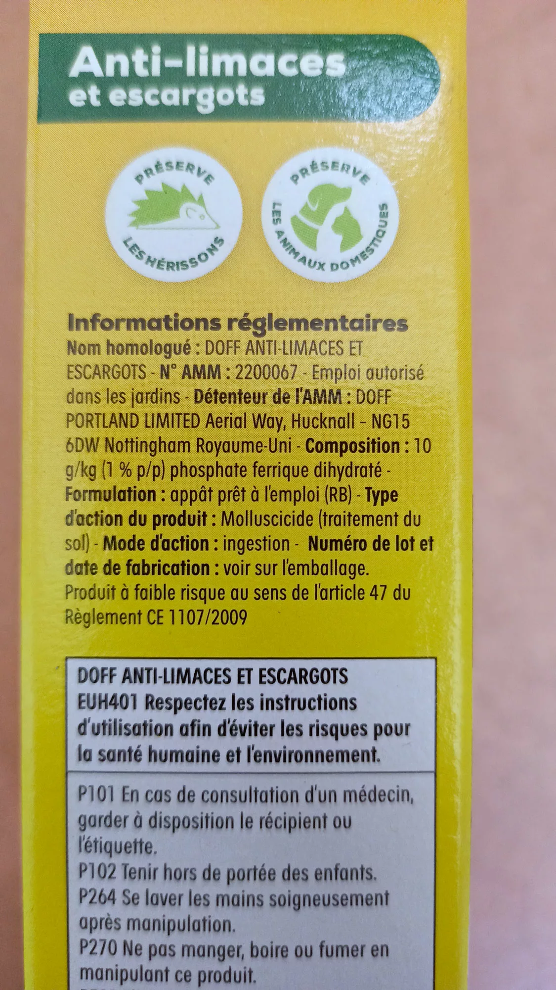 Anti limaces et escargots en granulés - Solabiol – Image 3