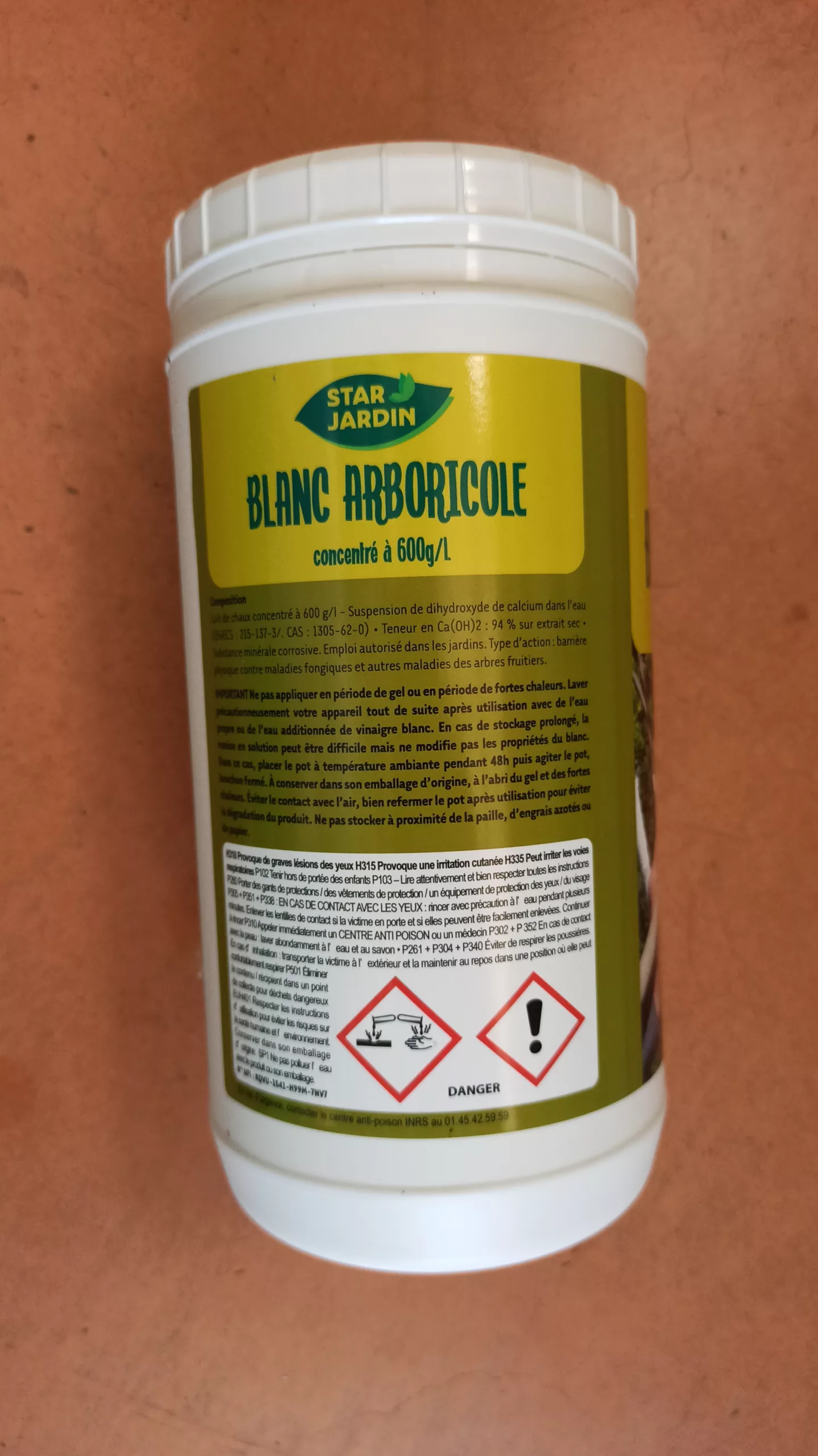 Blanc arboricole Lait de chaux 1L - Star Jardin – Image 2