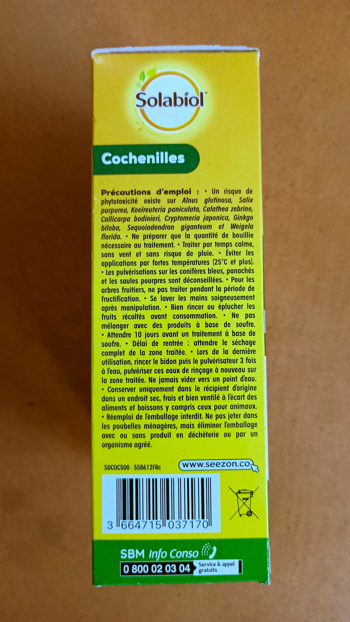 Traitement Cochenilles 500ml - Solabiol – Image 3