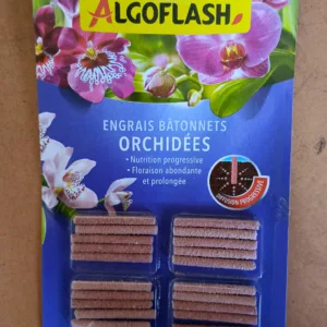 Engrais orchidées bâtonnets 18g - Algoflash