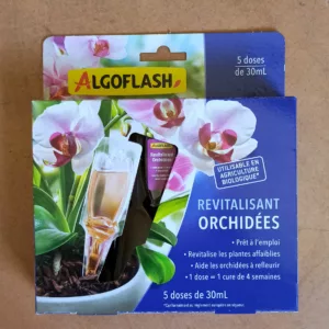 Engrais revitalisant Orchidées 30ml x5 - Algoflash