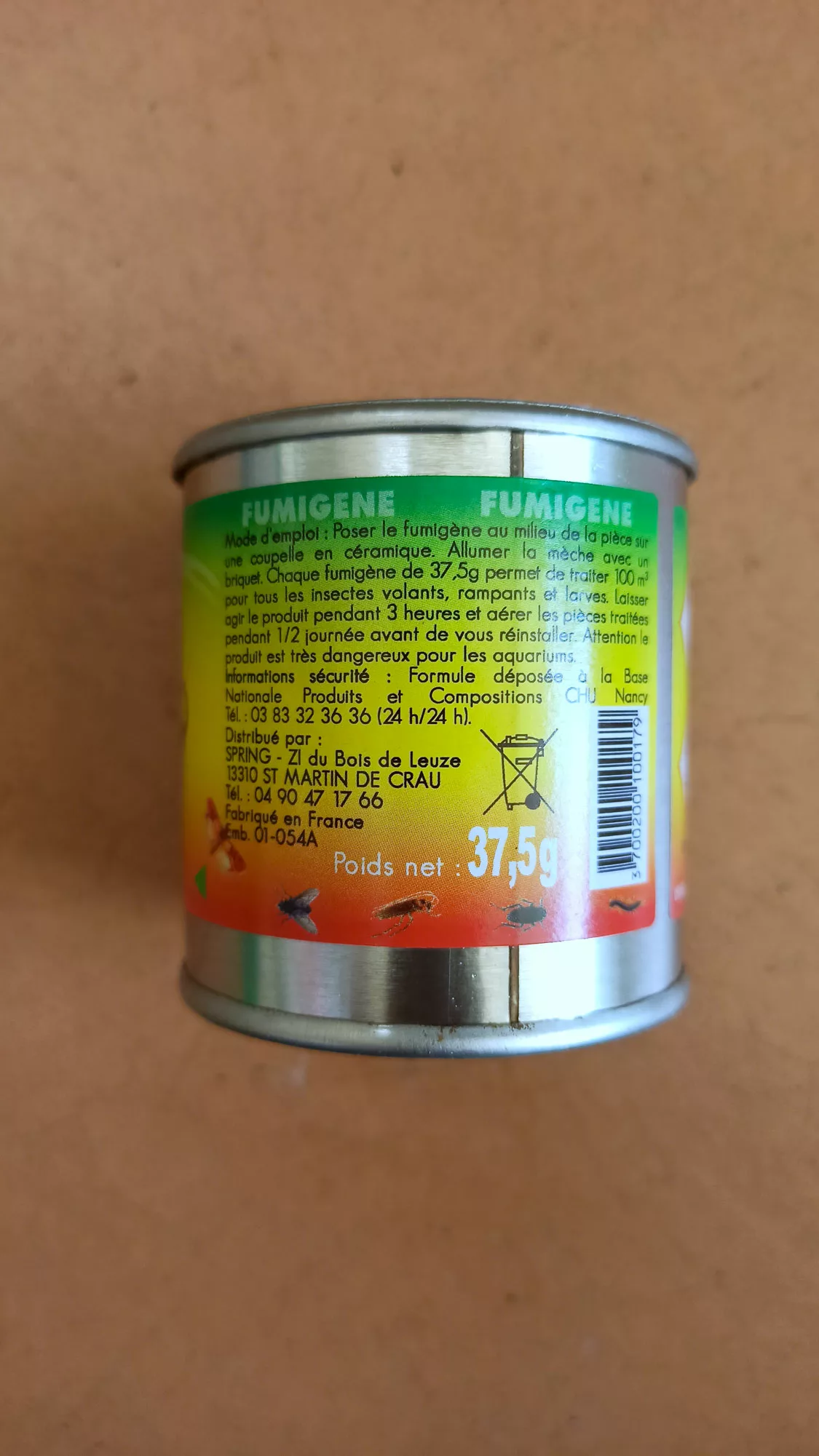 Fumigène tous insectes 100m³ - Subito – Image 3