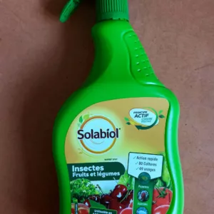 Insecticide fruits légumes spray 750ml - Soledial