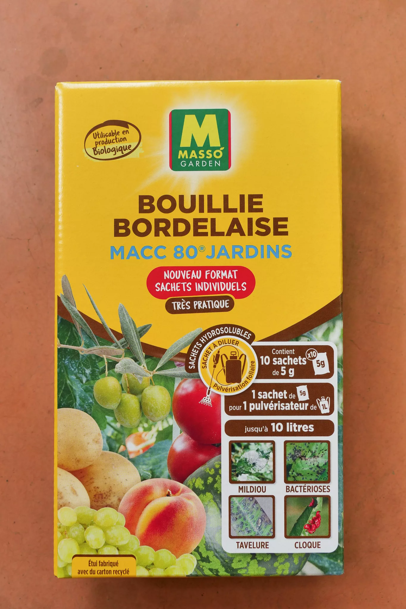 Bouillie Bordelaise - Sachet individuel 50g ou 200g - Masso Garden